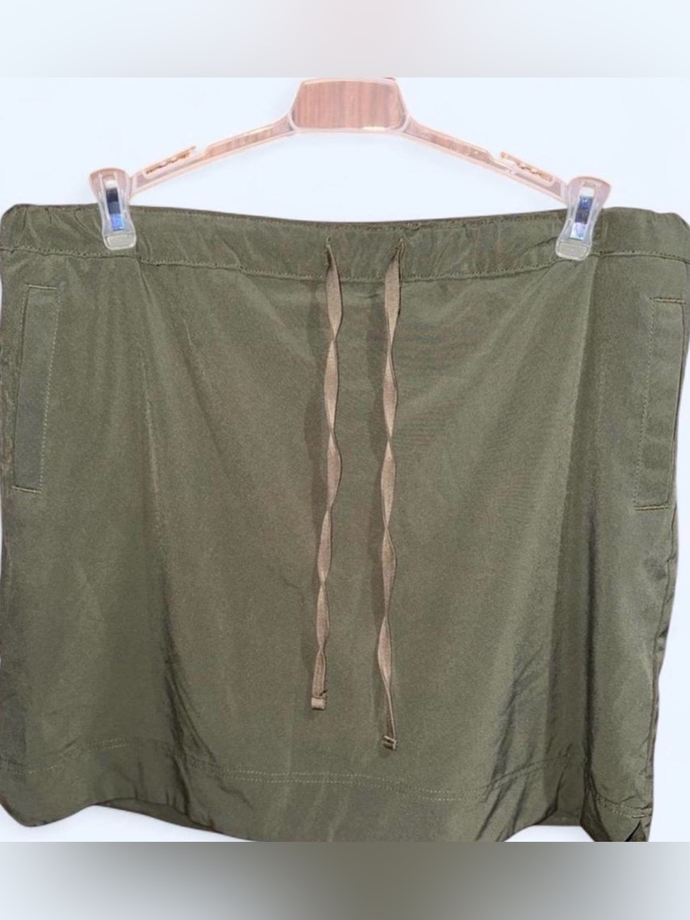 Lee Green Mini Skirt Casual Resort Wear